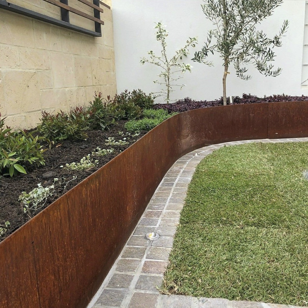 Steel Garden Edging | StraightCurve Flexline Curved Garden Edging System